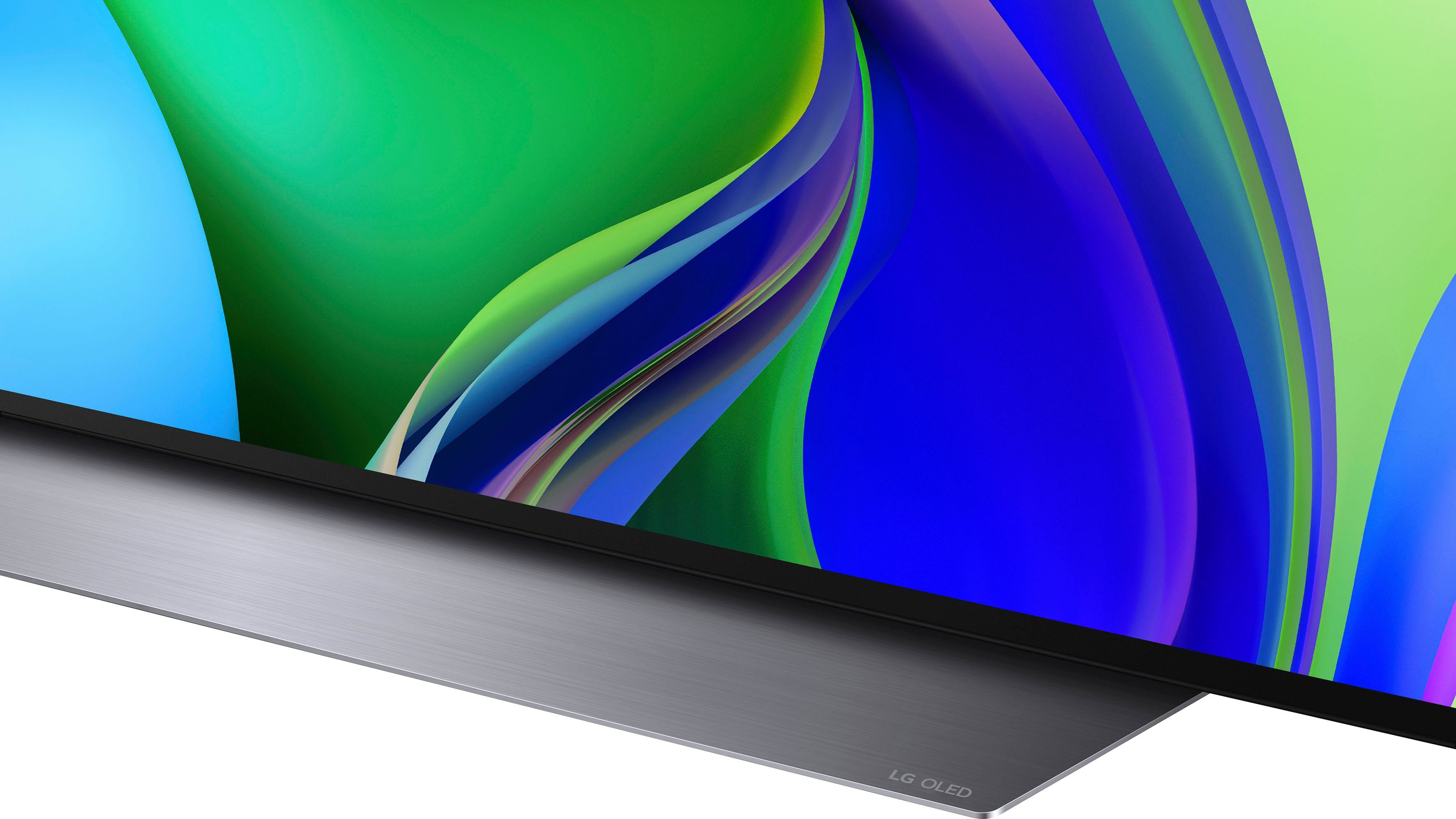 LG OLED83C37LA OLED-Fernseher (210 cm/83 Zoll, 4K Ultra HD, Smart-TV, OLED evo, bis zu 120 Hz, α9 Gen6 4K AI-Prozessor, Twin Triple Tuner)