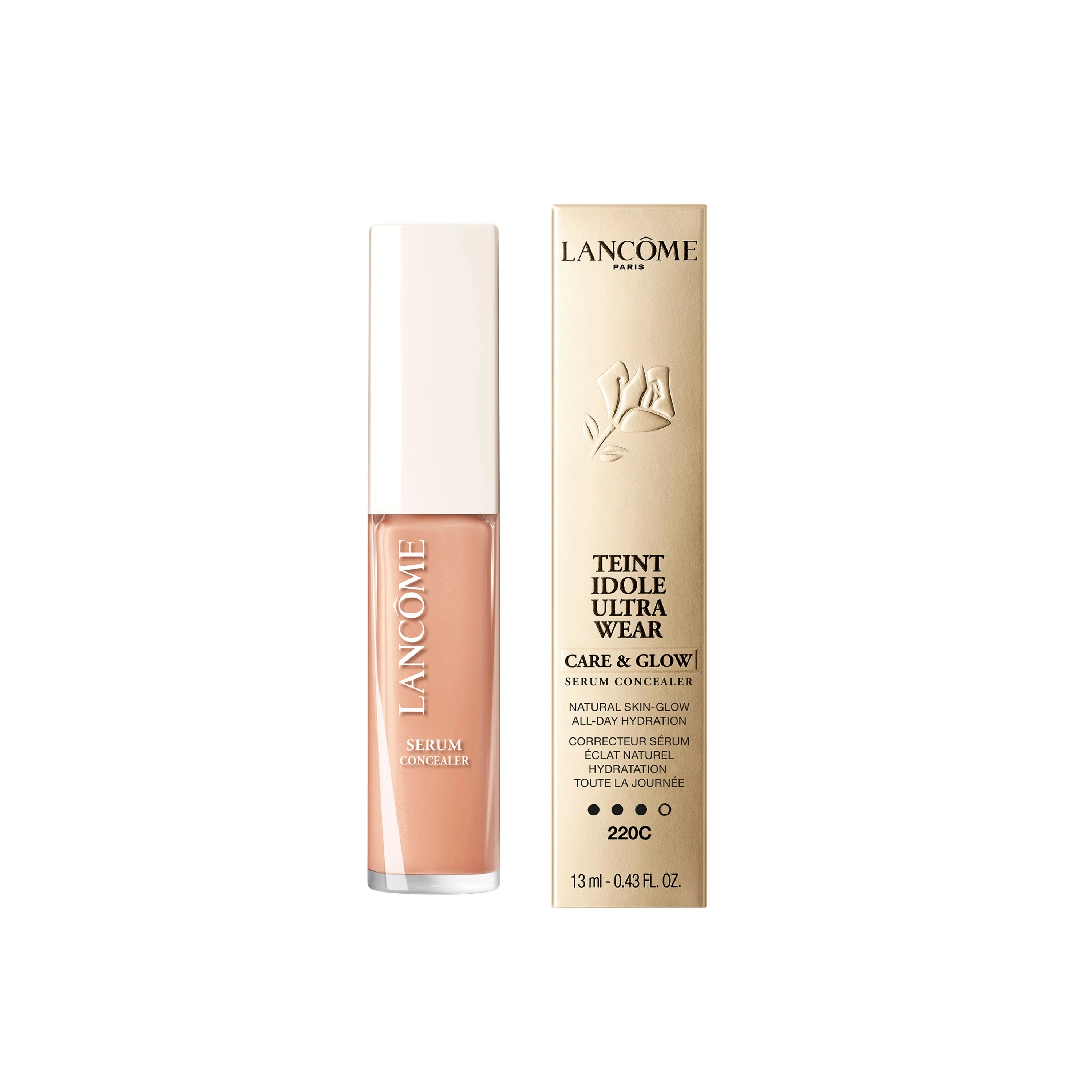 Corrector en sérum Teint Idole Ultra Wear Care & Glow - Rostro