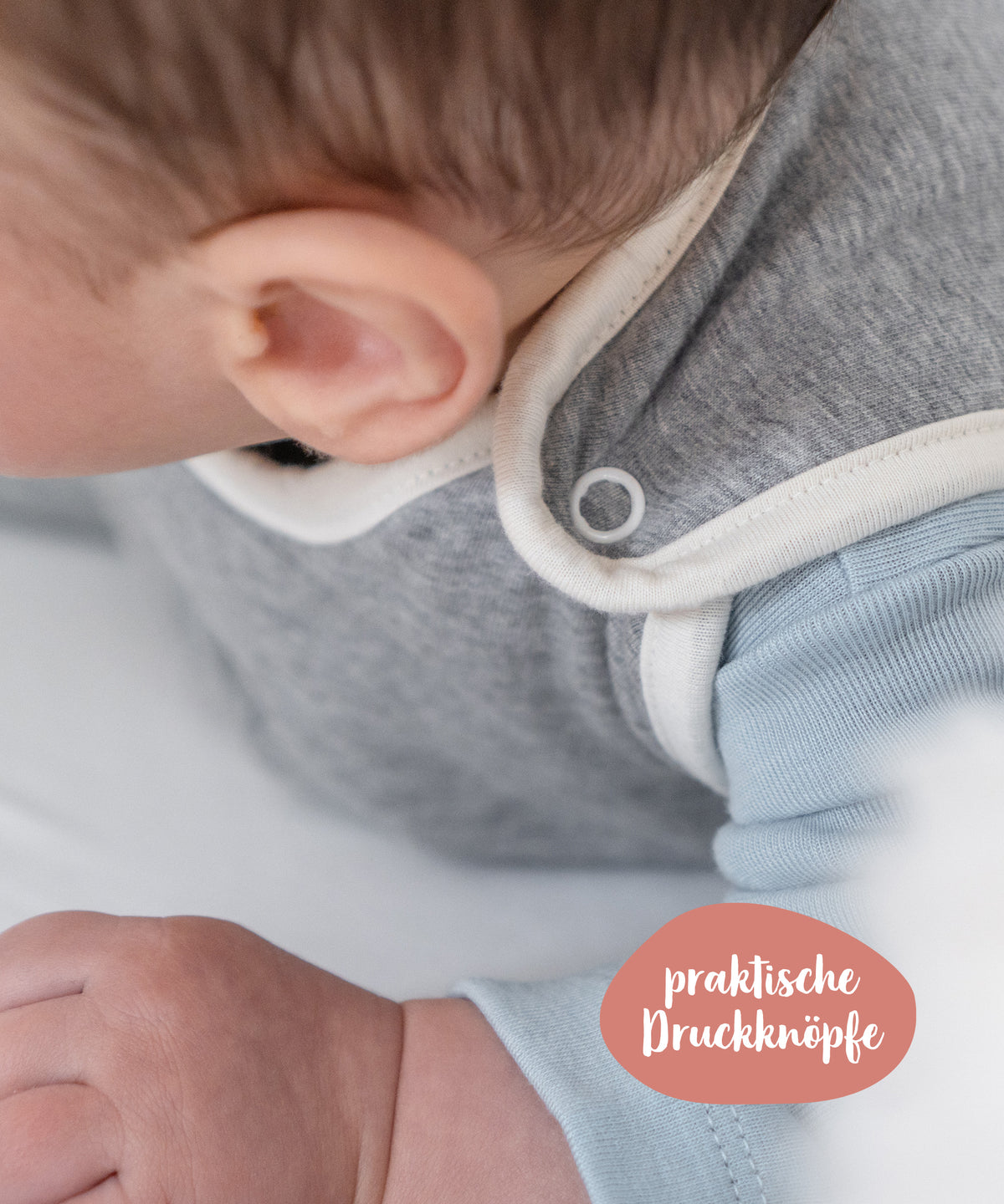 Baby-Schlafsack mit Wollfüllung