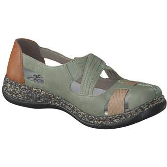 Rieker Slipper in grün