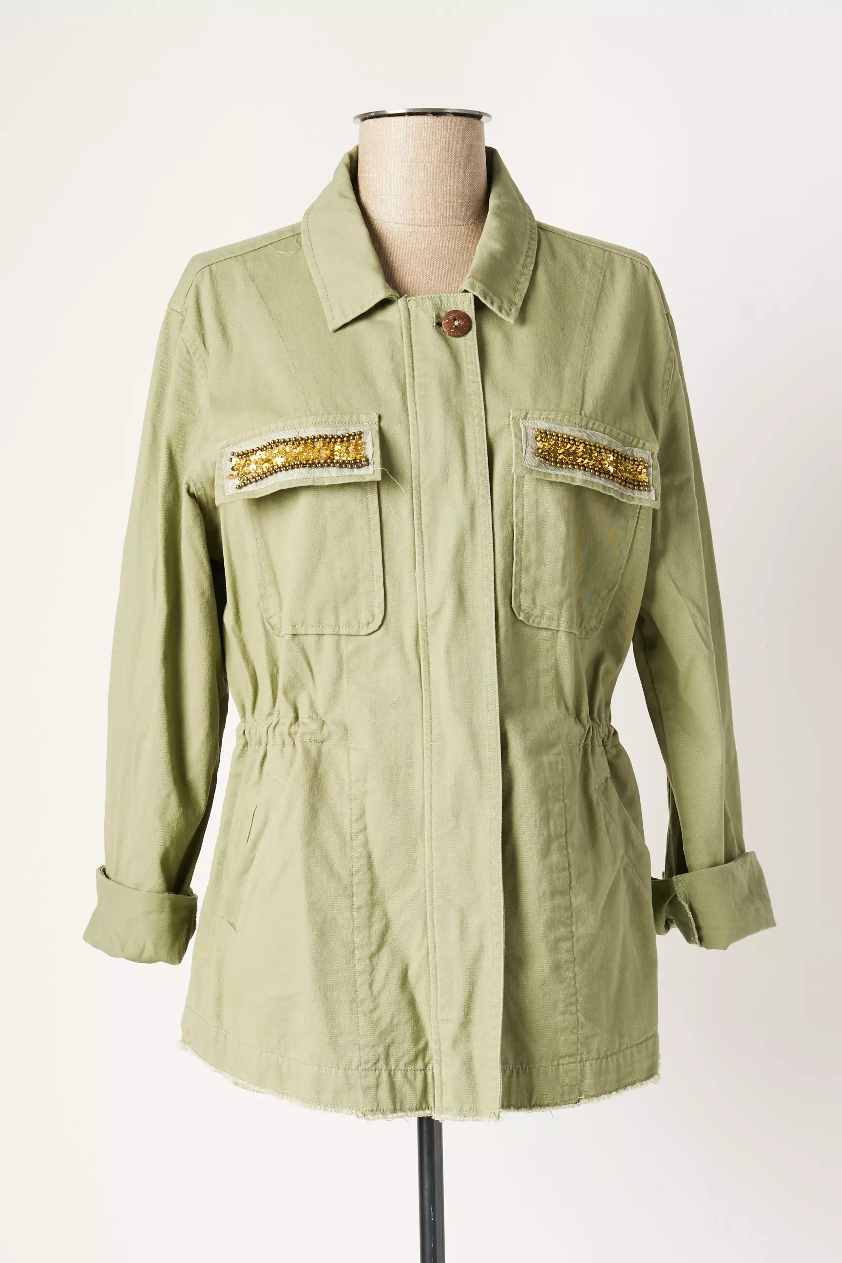 Deeluxe Vestecasual Femme couleur vert