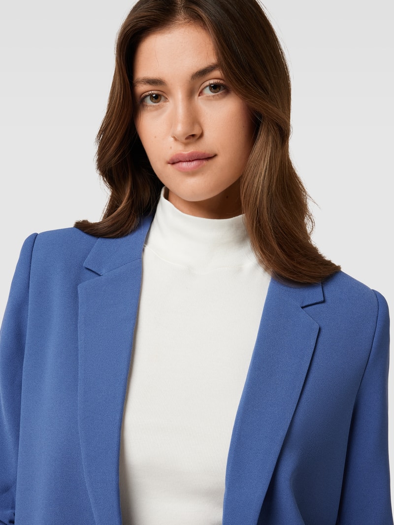 Blazer mit offener Vorderseite Modell 'Shirley' in bleu