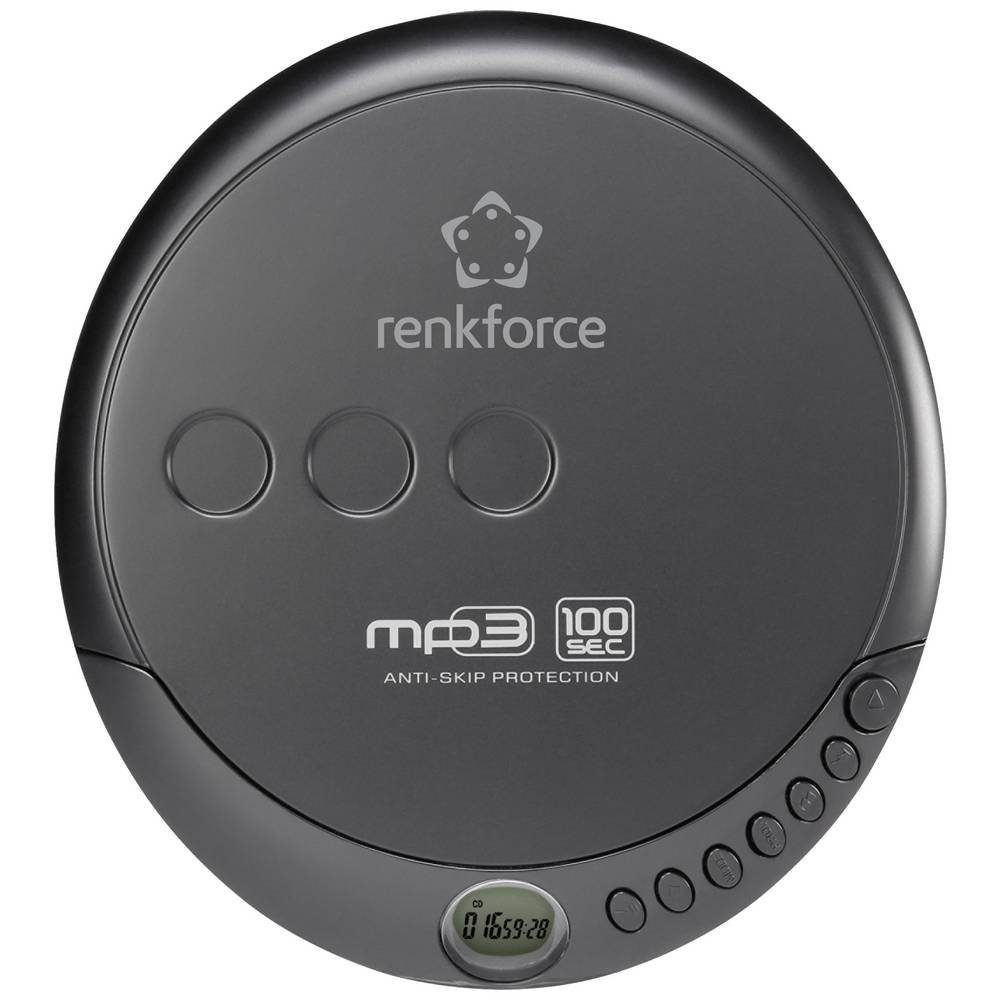 Renkforce Tragbareer CD-Player tragbarer CD-Player