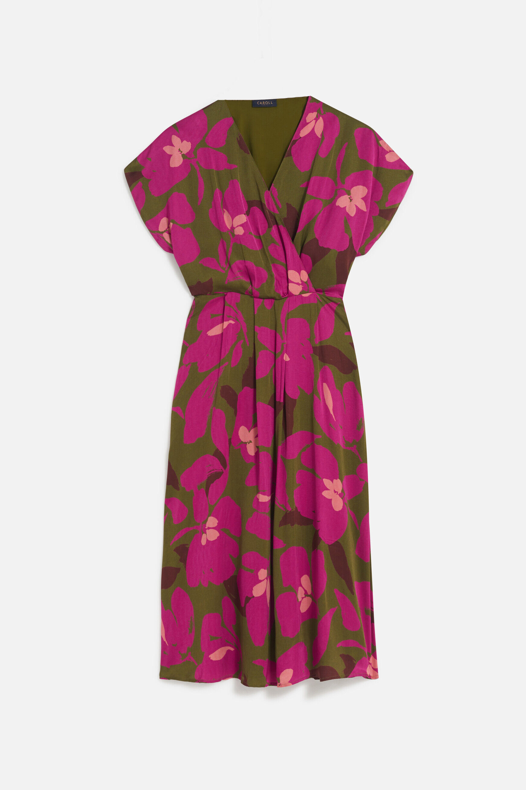 Robe rtelma vert olive femme