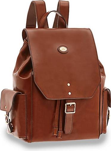 The Bridge Story Uomo Rucksack Leder 40 cm Laptopfach