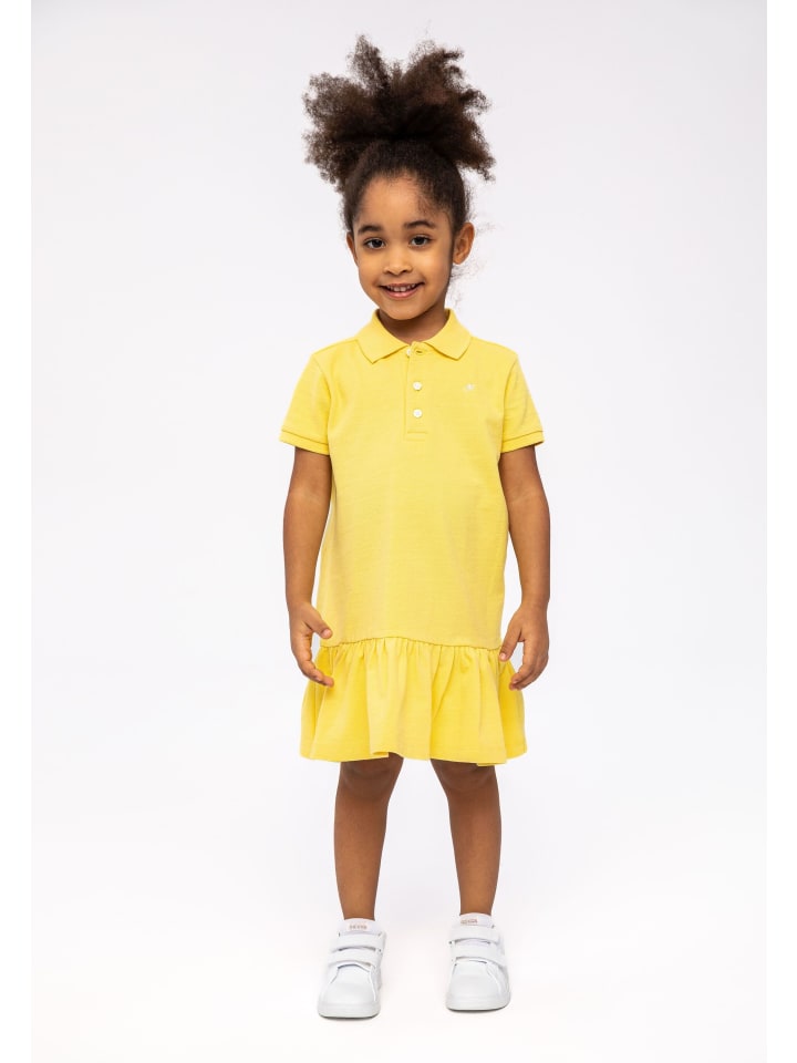 Minoti Polokleid 14polo 1 in gelb günstig kaufen