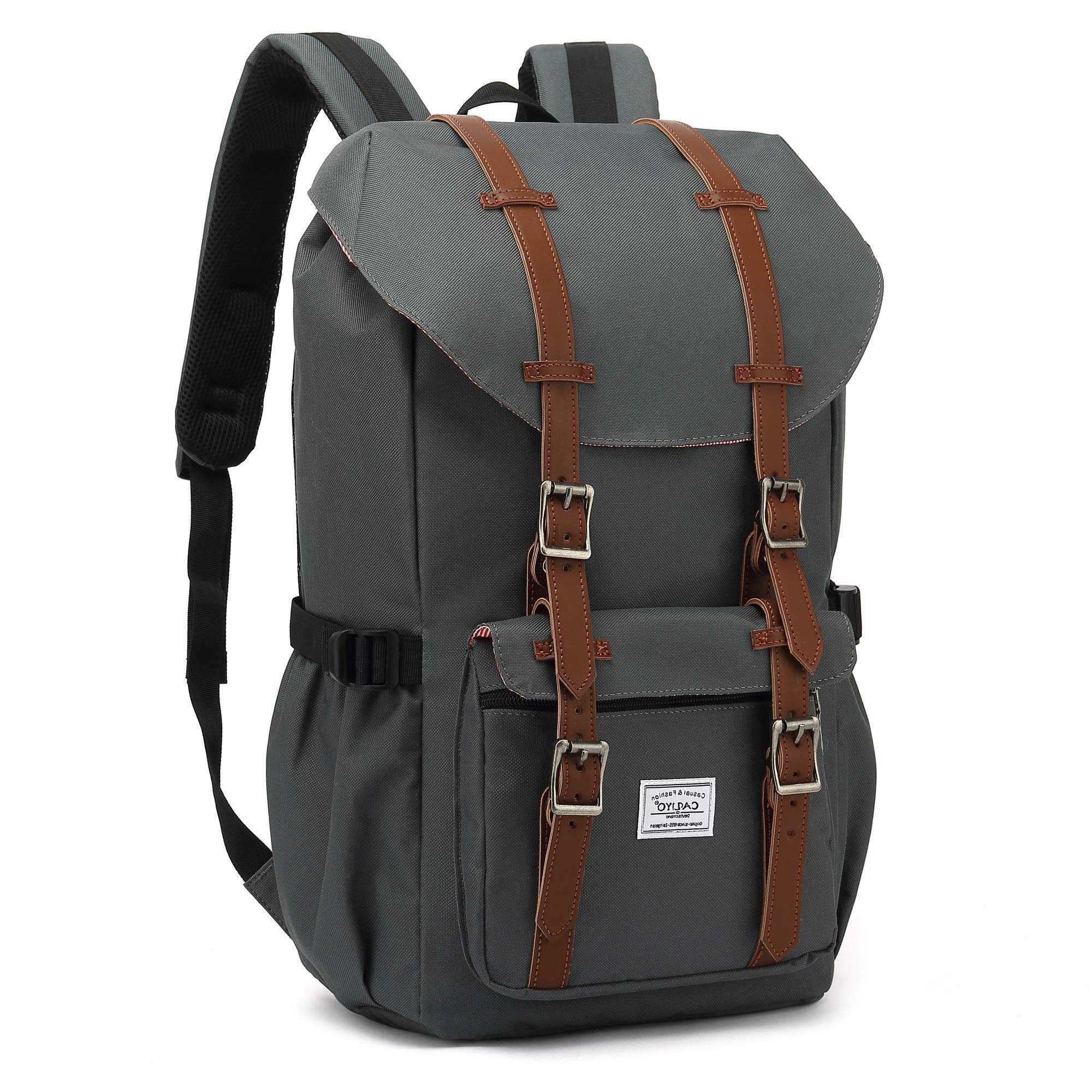 TAN.TOMI Freizeitrucksack Rucksack Groß Damen Herren Freizeitrucksack im Retro Design Reiserucksack mit 15