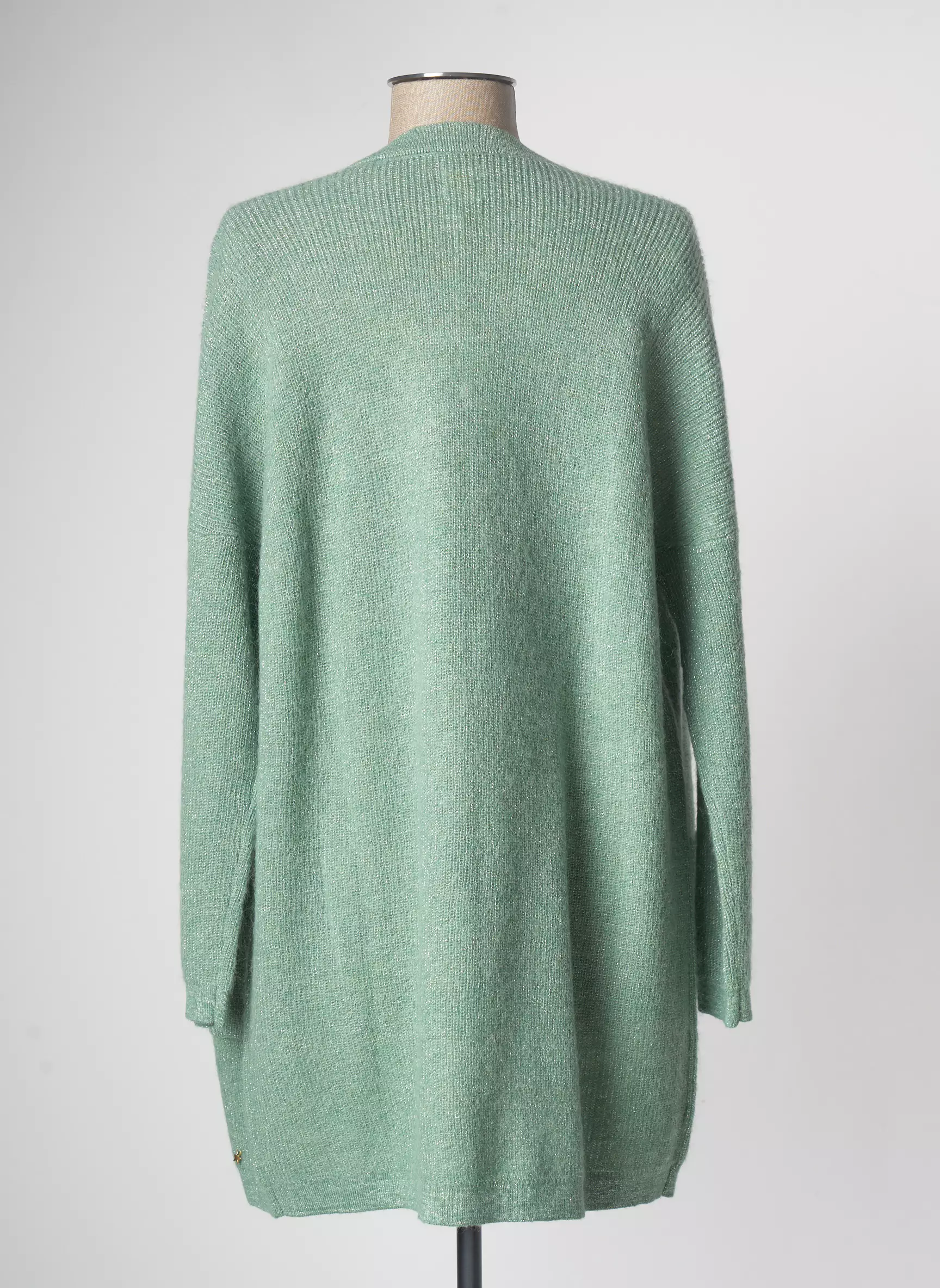 Des Petits Hauts Cardigans Femme couleur vert