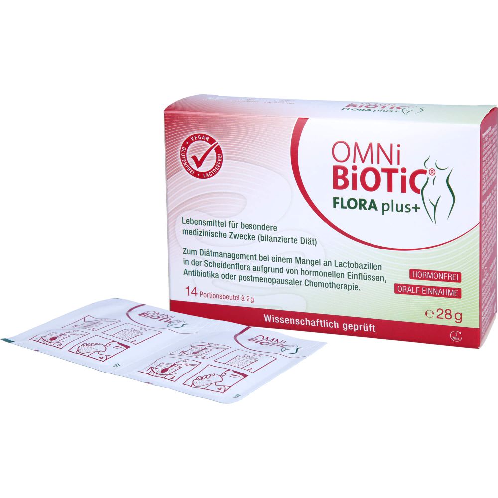 FLORA plus+ Pulver Beutel