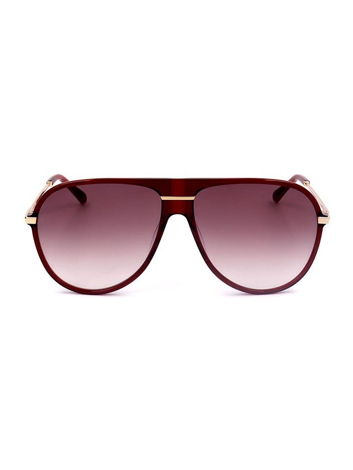 Maje Damen-Sonnenbrille in Rot günstig kaufen 56