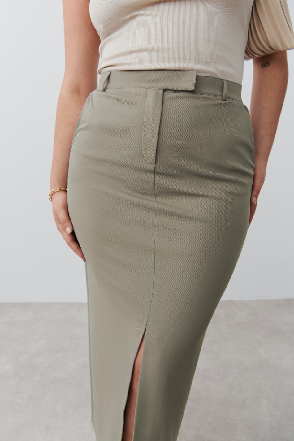 Tailored skirt