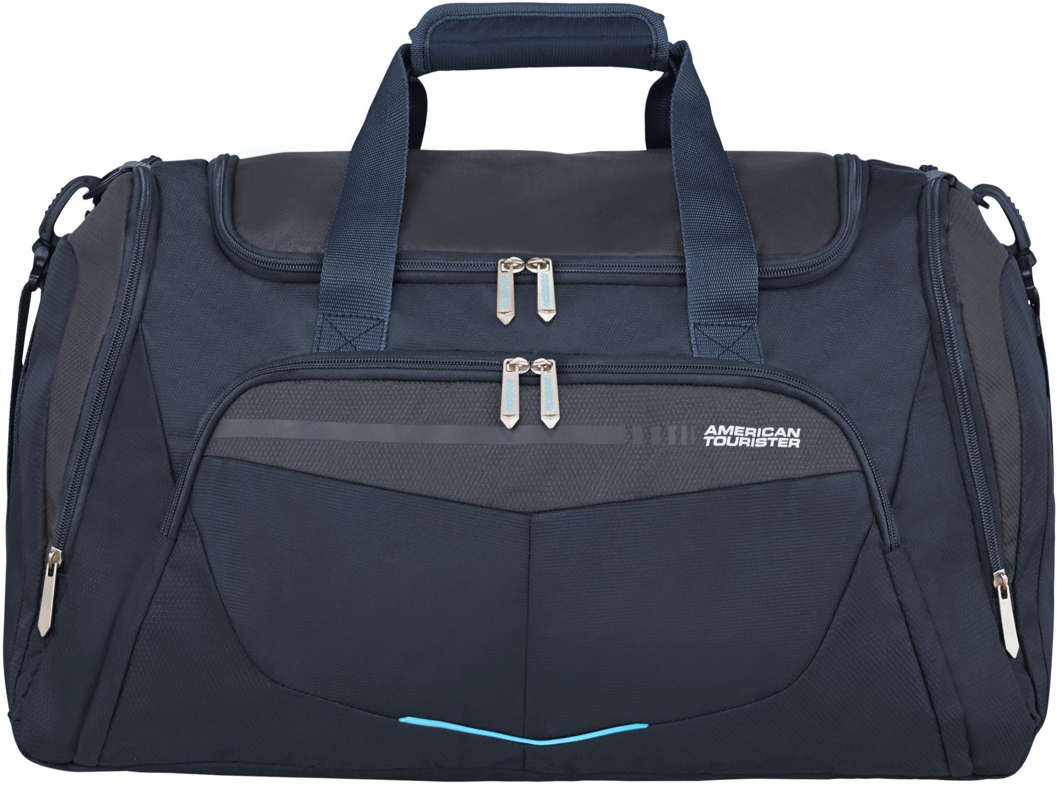 American Tourister® Reisetasche Summerfunk, mit Trolley-Aufsteck-System