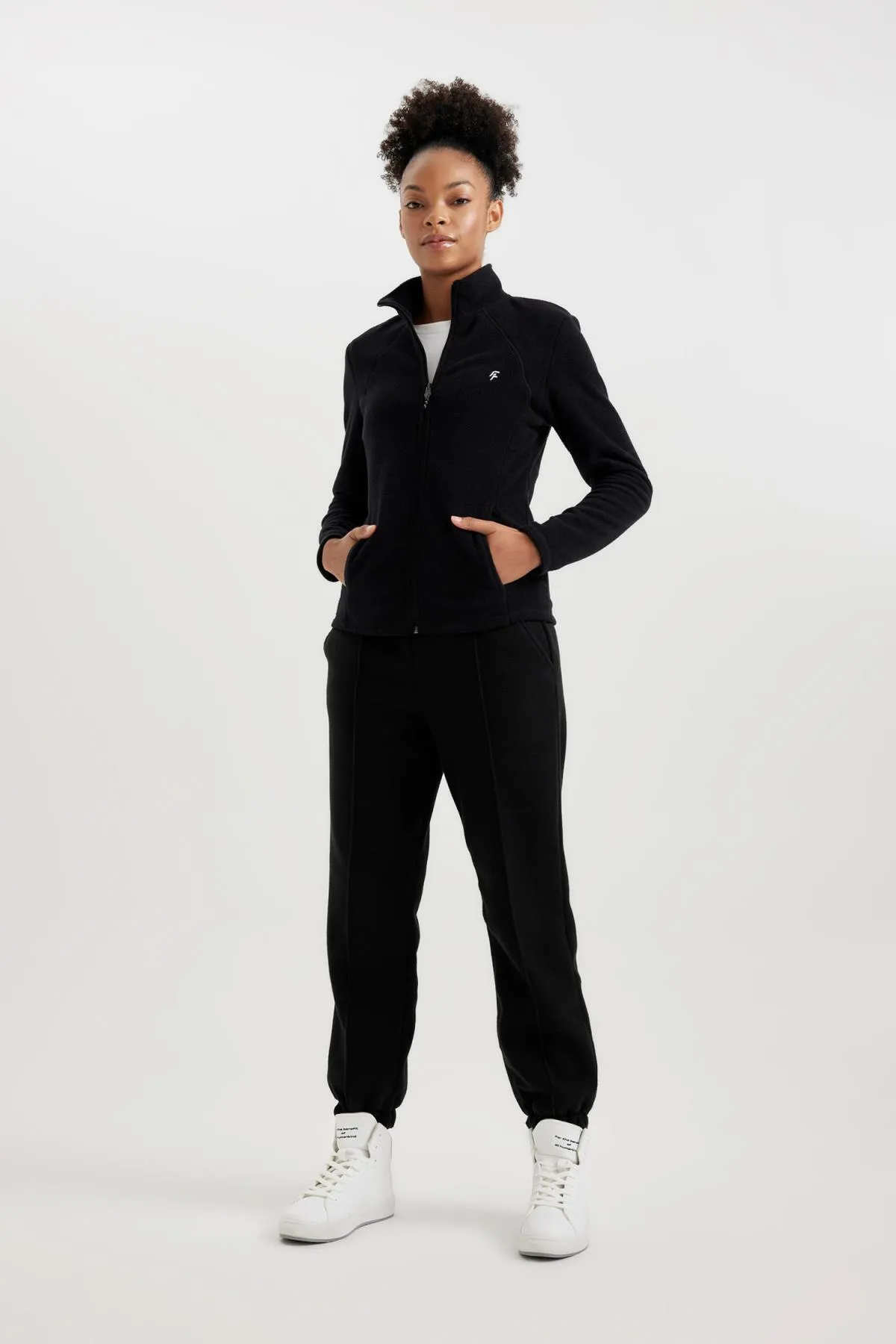 DeFacto  DeFactoFit Standard-Fit-Jogger-Fleece-Jogginghose mit doppelter Tasche