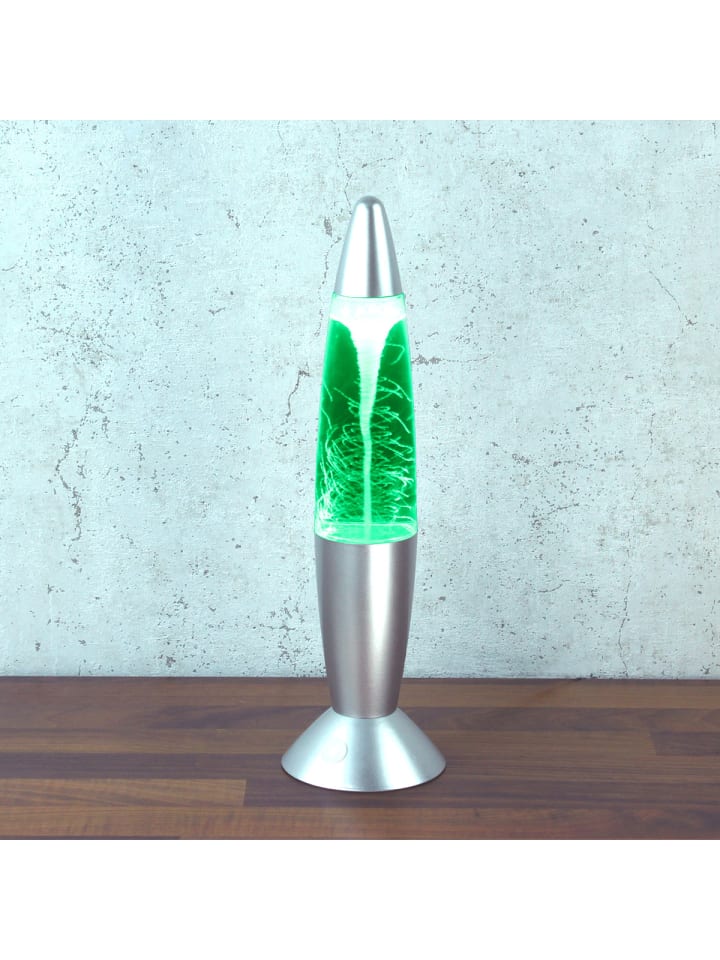 SATISFIRE Rocket Lampe TORNADO Twister RGB Farbwechsel H: 36cm in silber günstig kaufen onesize