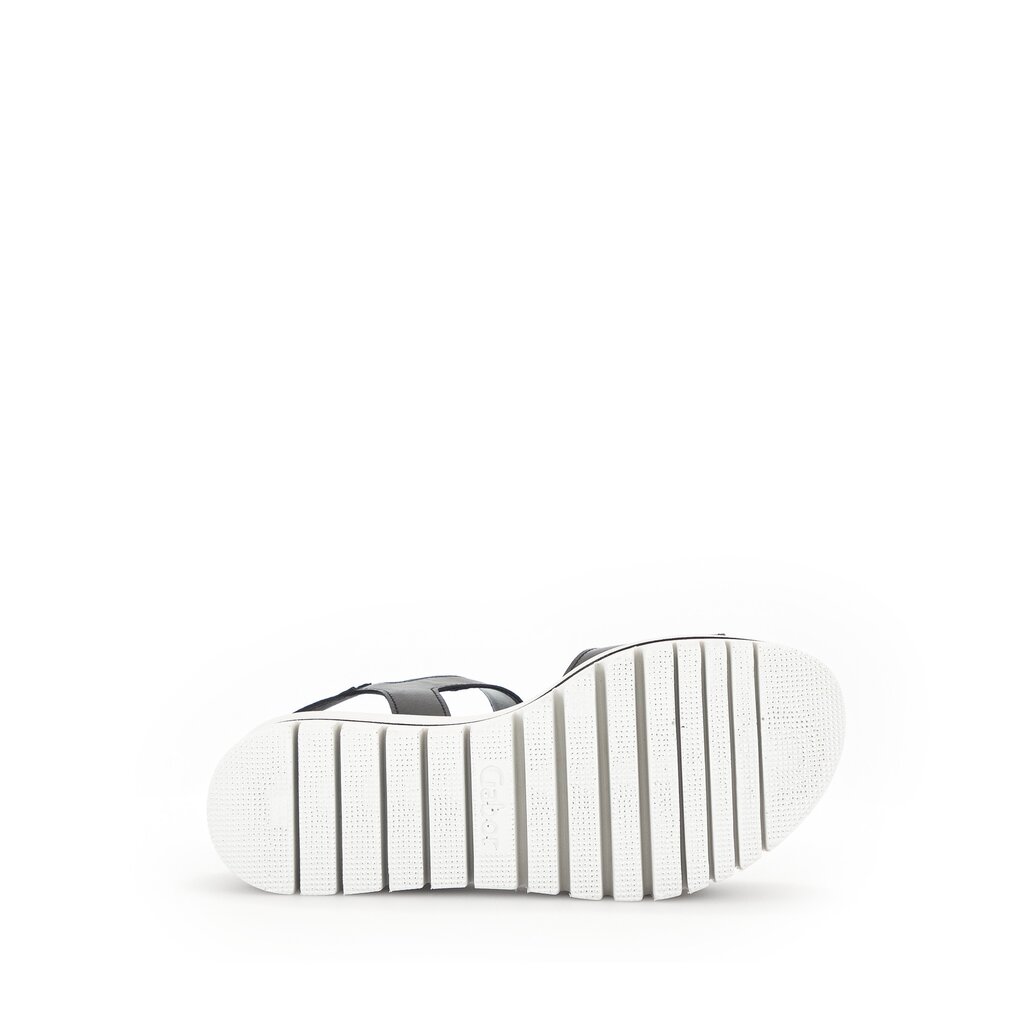 Gabor fashion Plateau Sandale schwarz