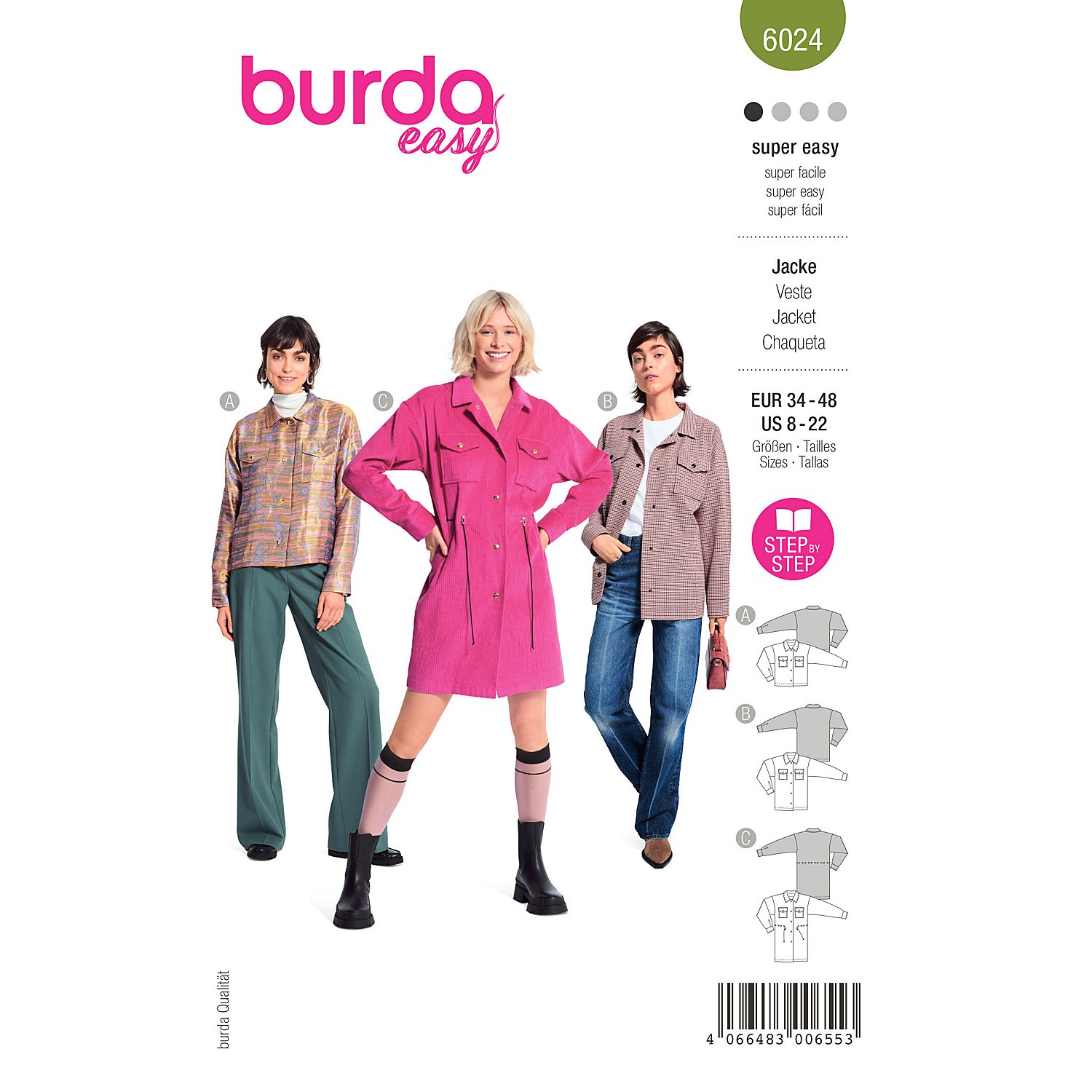 burda Schnitt 6024 