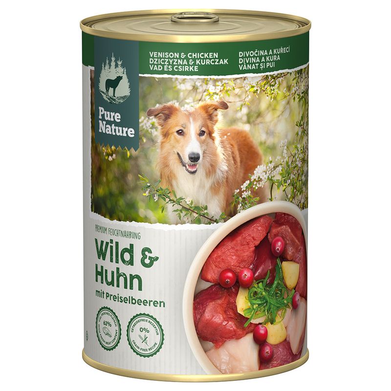 Sparpaket Pure Nature Adult 24 x 400 g