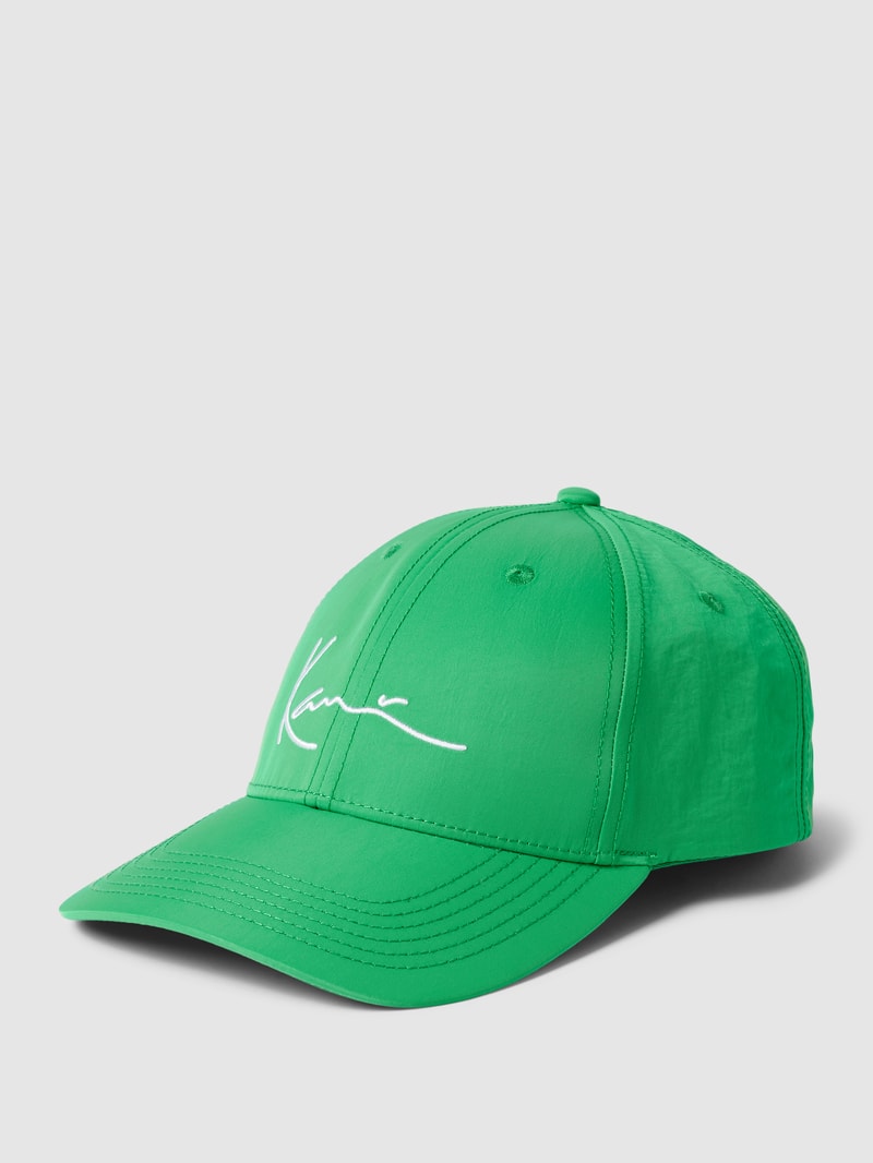 Basecap mit Label-Stitching - P&C x Karl Kani in grün