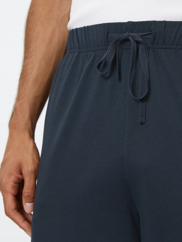 Marc O'Polo Pyjamahose Mix & Match Cotton in Blau günstig kaufen