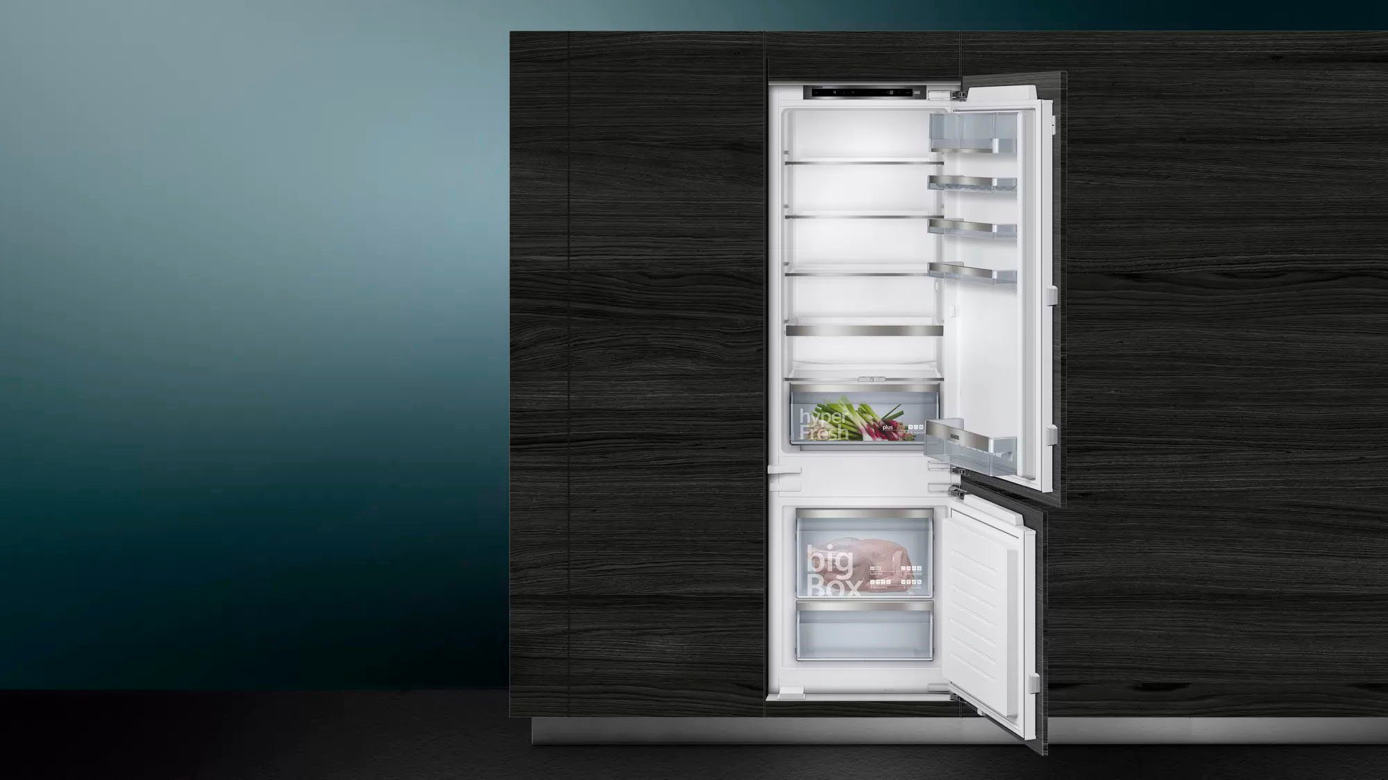 SIEMENS Einbaukühlgefrierkombination iQ500 KI87SADE0, 177,2 cm hoch, 55,8 cm breit