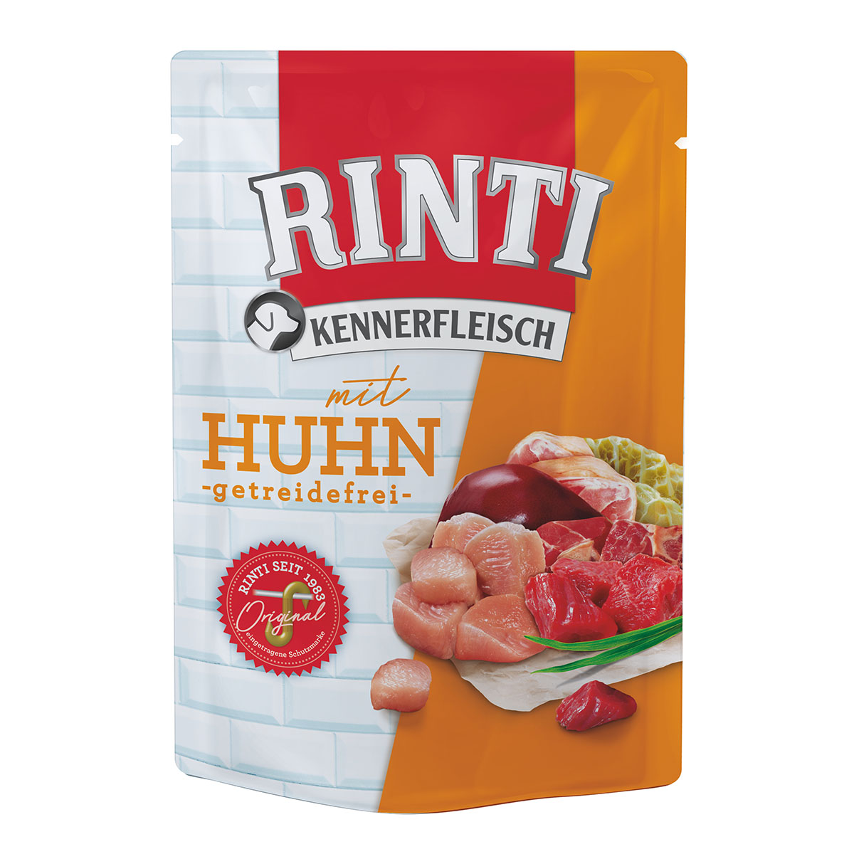 Rinti Kennerfleisch mit Huhn Pouch günstig kaufen bei ZooRoyal