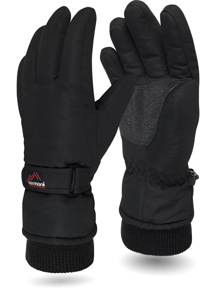 Normani Outdoor Sports Winterhandschuhe mit 3M Thinsulate™ (40 g) Snowguard Pro in Schwarz günstig kaufen