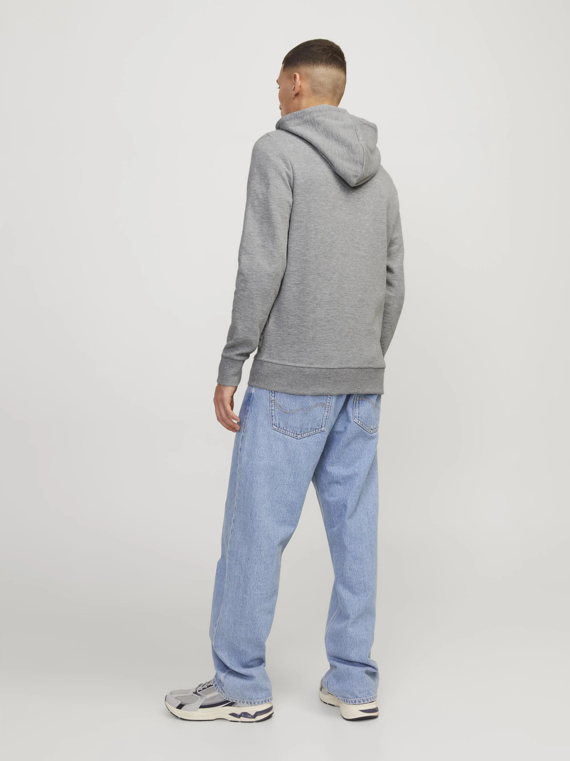 Jack & Jones JJEBASIC HOOD - Sudadera con cremallera