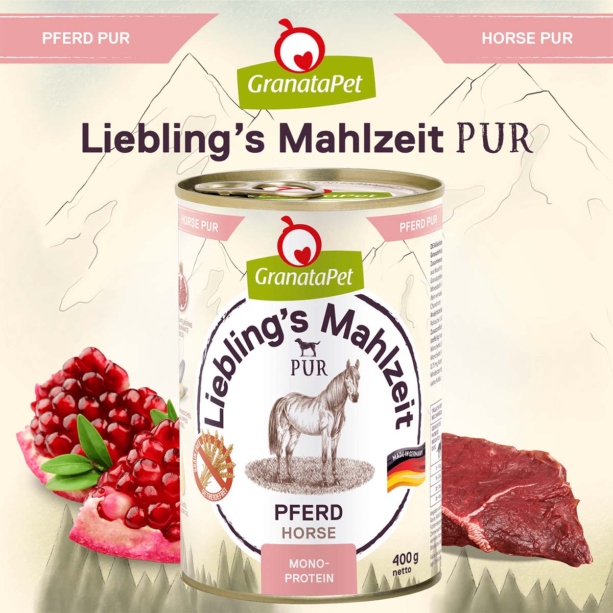 GranataPet Liebling's Mahlzeit Pferd PUR kaufen bei ZooRoyal