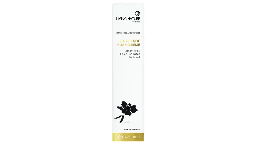 LIVING NATURE Straffende Augencreme 10 ml