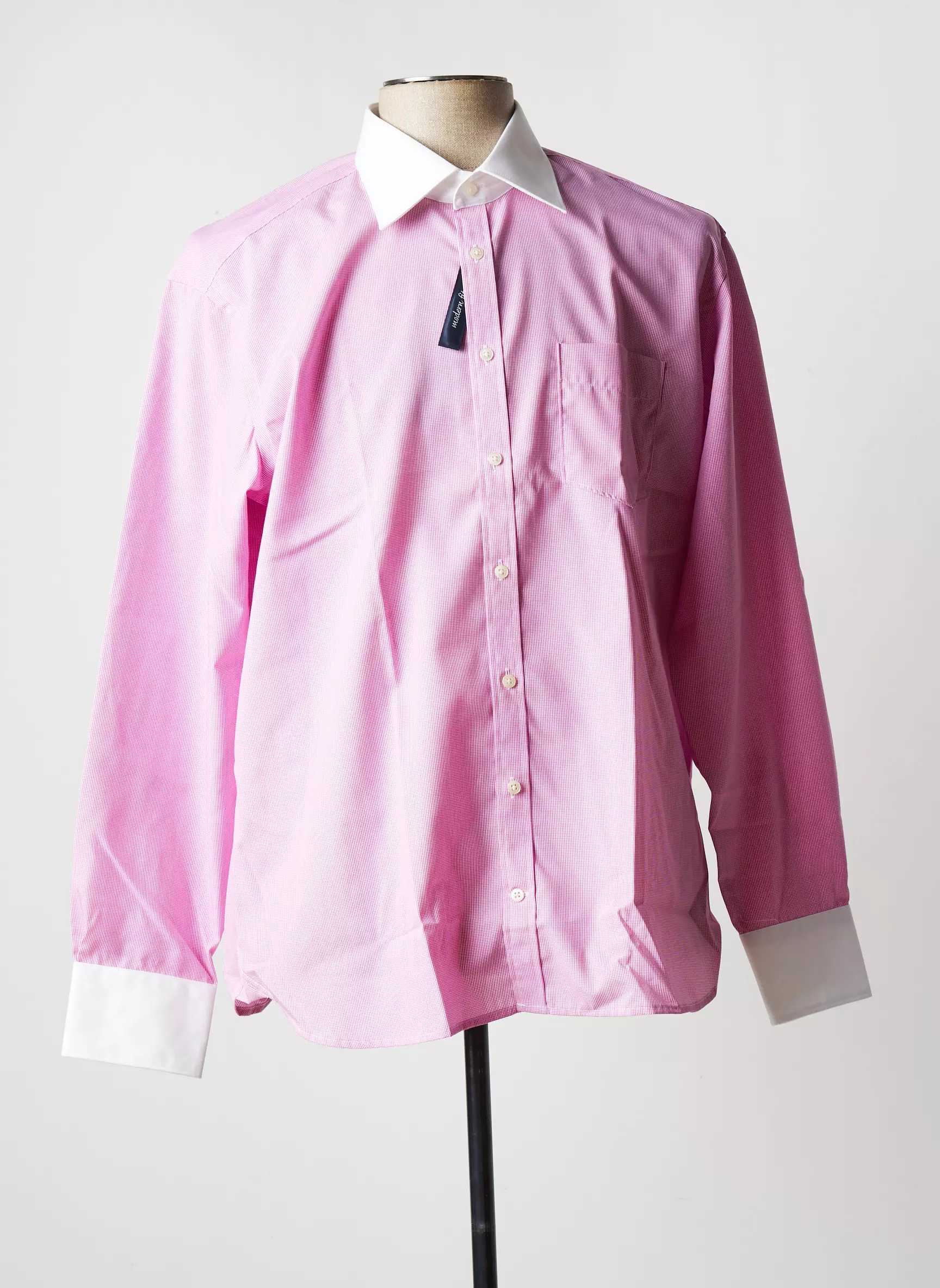 Daniel Hechter Manches Longues Homme couleur rose