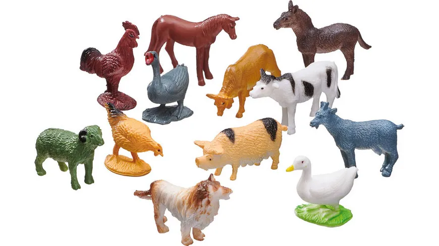 Schmidt Spiele - Kinderpuzzle - Bauernhof, 40 Teile, + Figuren aus Kunststoff