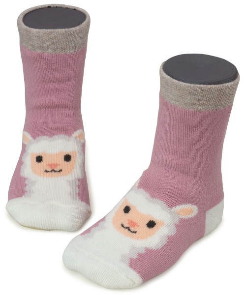 Ewers ~ Stoppersocke SoftStep ~ Lama rosa