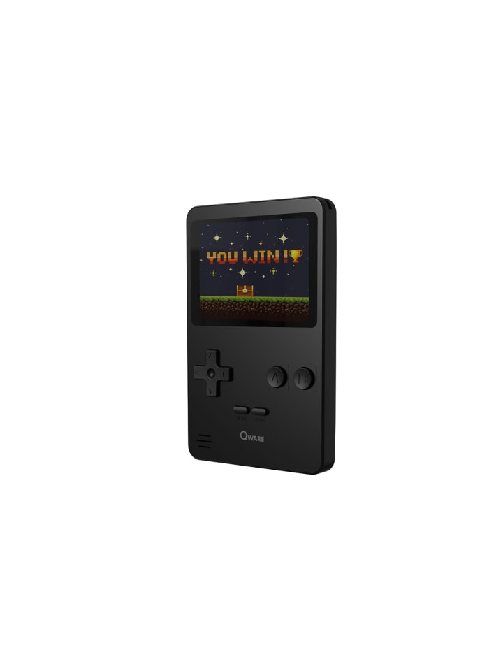 COFI 1453 Qware Retro Spielkonsole Handheld 240 Spiele für unterwegs in Schwarz günstig kaufen onesize