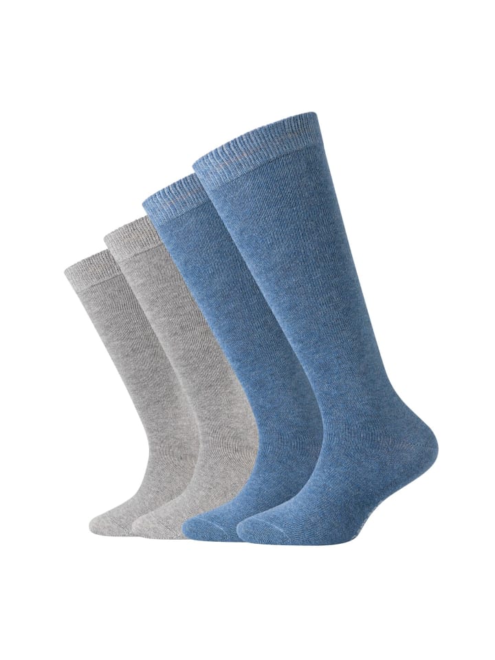 camano Kniestrümpfe 4er Pack ca-soft in denim melange günstig kaufen