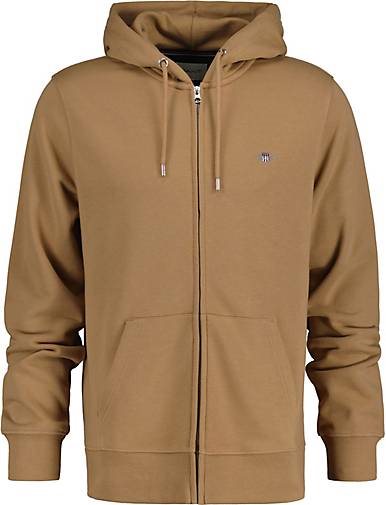 GANT Sweatjacke REGULAR SHIELD FULL ZIP HOODIE
