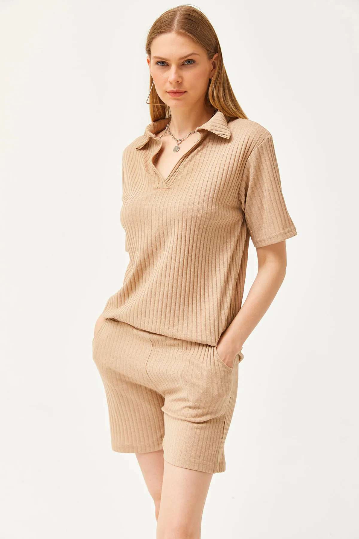 Olalook  Zweiteiler - Grau - Oversized
