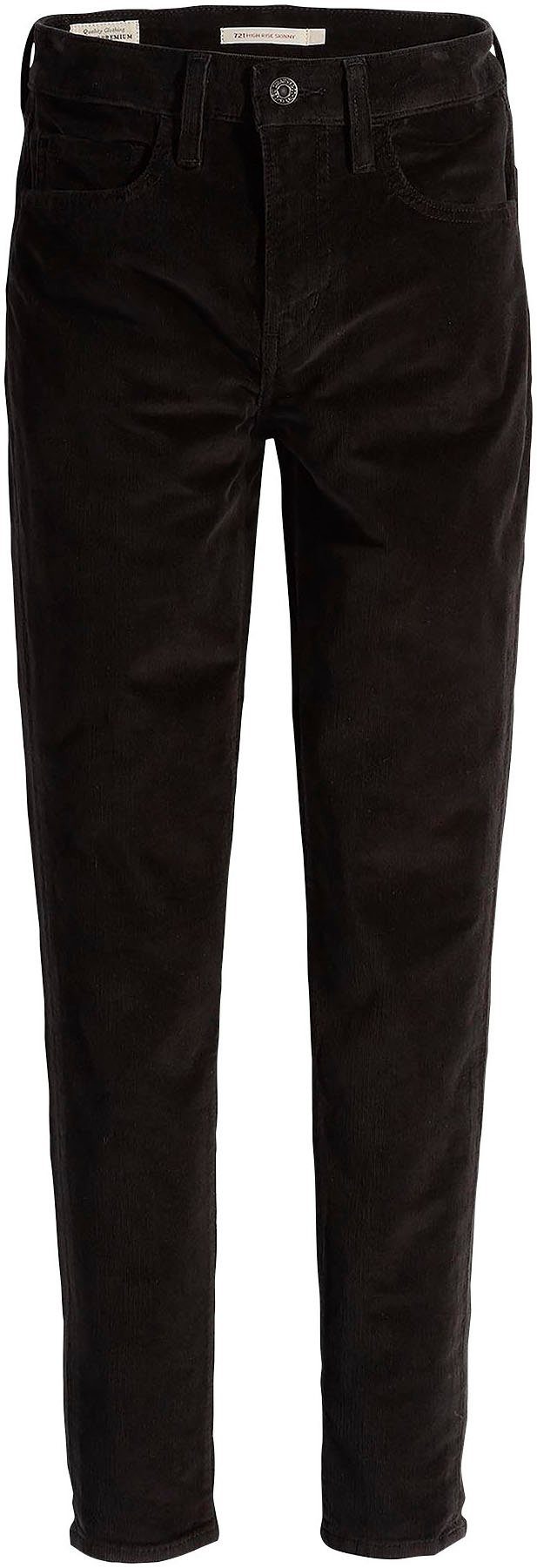 Levi's® Cordhose 721 HIGH RISE SKINNY Feincord Qualität