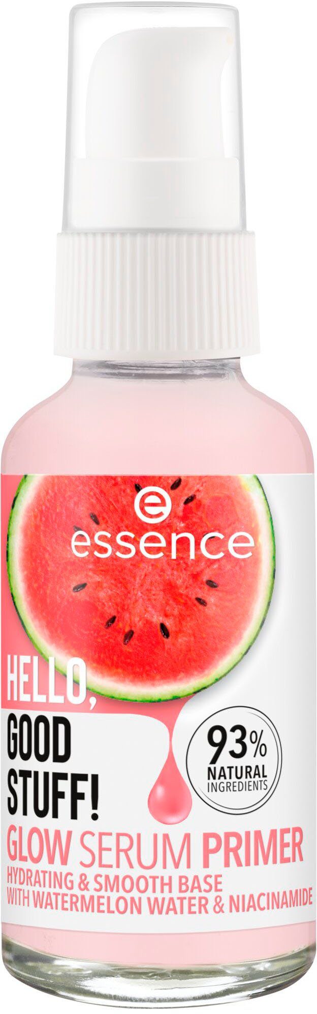 Essence Primer HELLO, GOOD STUFF! GLOW SERUM PRIMER, 3-tlg.