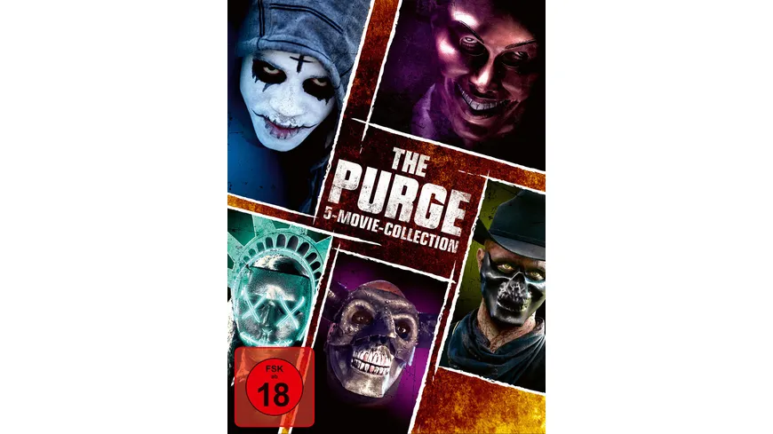 The Purge - 5-Movie-Collection  [5 DVDs]