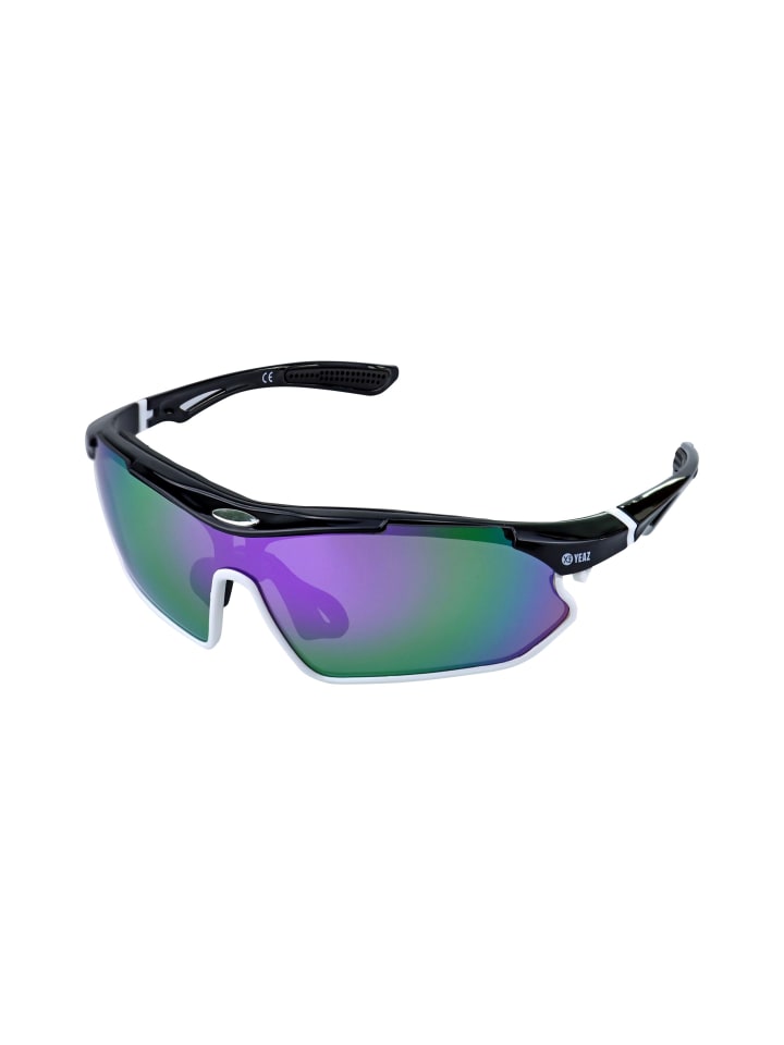 YEAZ SUNRAY Sport-Sonnenbrille schwarz/weiß/lila in lila günstig kaufen onesize