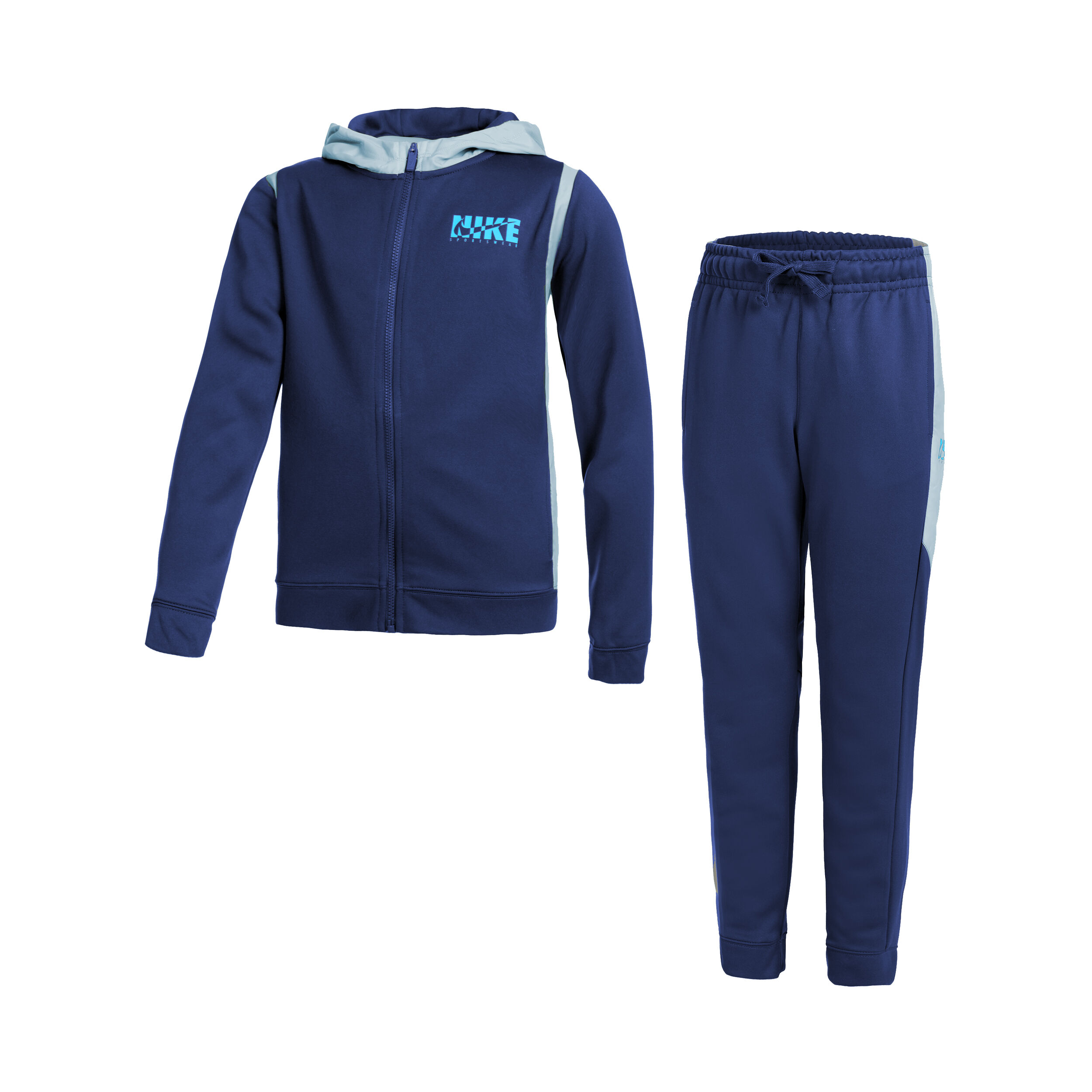 New Sportswear Woven Ovly Trainingsanzug Mädchen - Dunkelblau, Türkis
