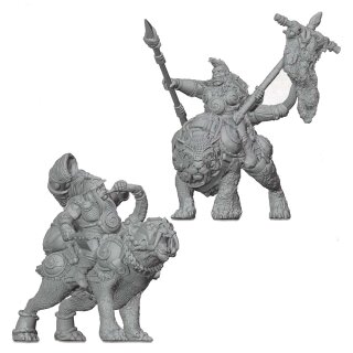 Ogre Beast Riders Command Set
