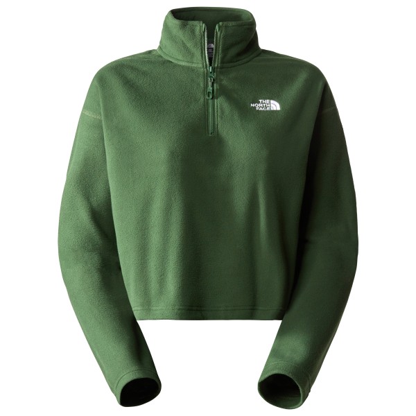 The North Face - Women's 100 Glacier Cropped 1/4 Zip - Fleecepullover