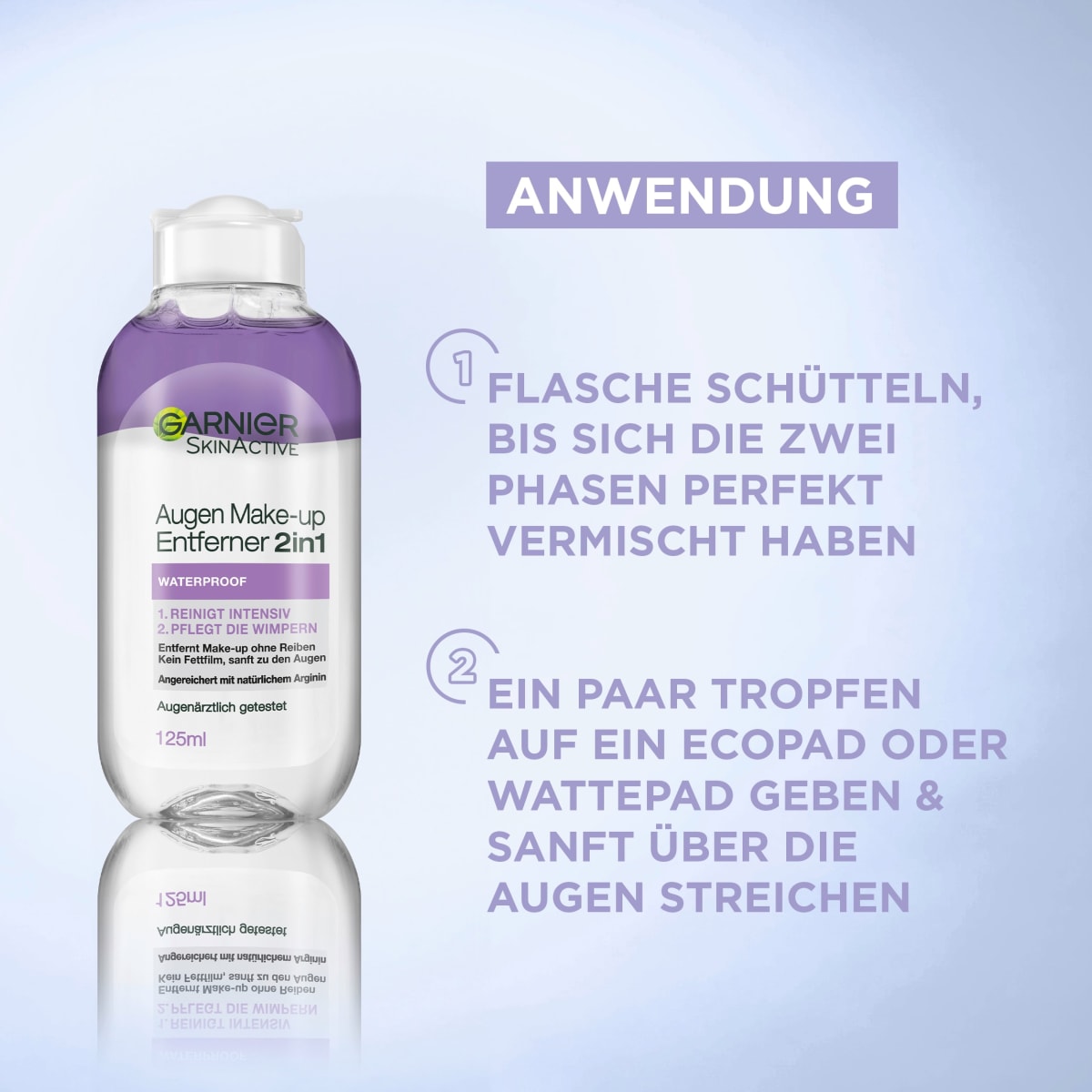 Augen Make-up Entferner 2in1, 125 ml
