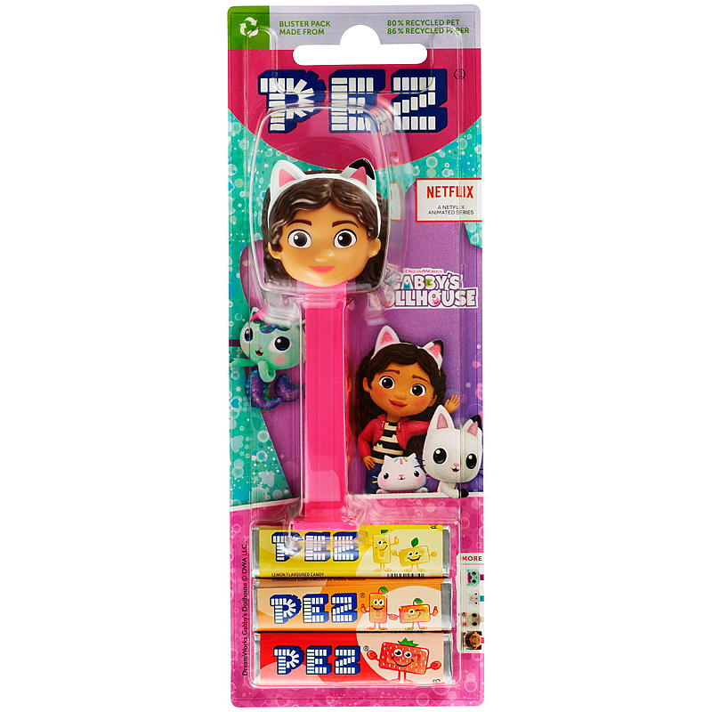 Mills Pez figur 3-pk