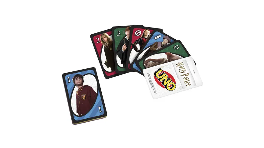 Mattel Games UNO Harry Potter, Kartenspiel, Kinderspiel, Gesellschaftsspiel