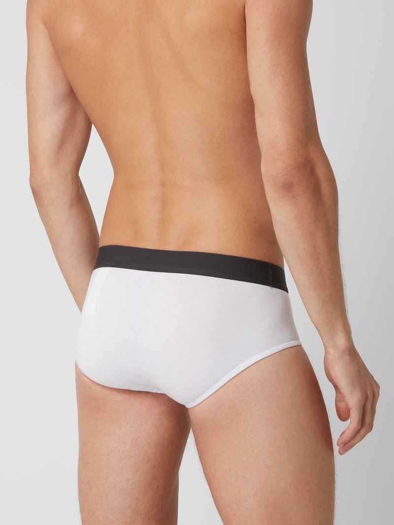 Slip im 6er-Pack in weiß