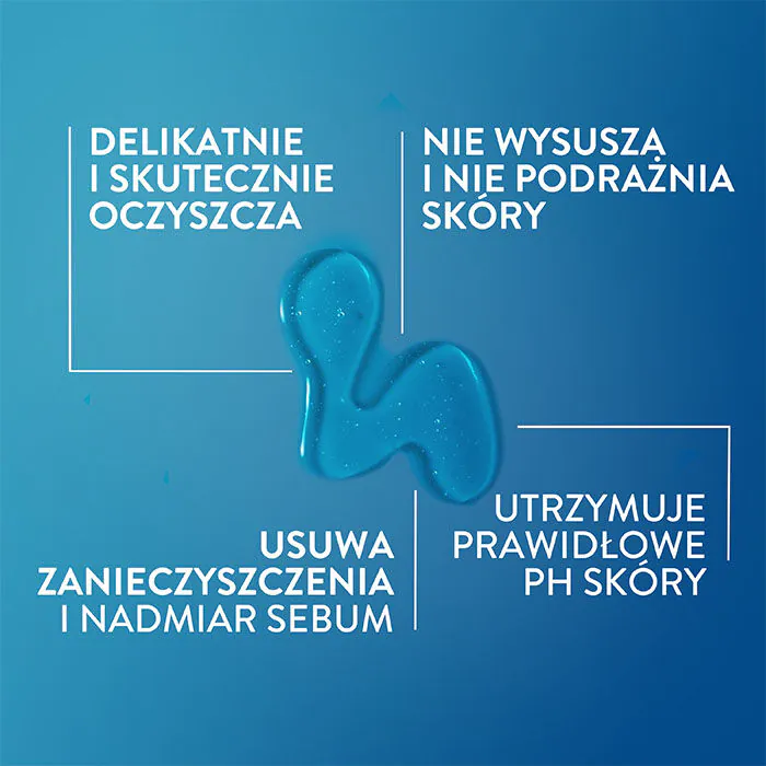 Cetaphil švelnus veido valomasis gelis su šveitikliu