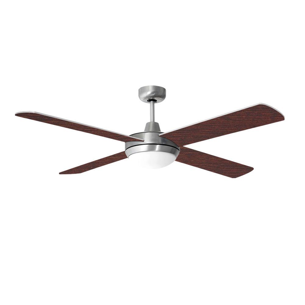 etc-shop Deckenventilator, Deckenventilator mit Beleuchtung und Fernbedienung leise 132cm