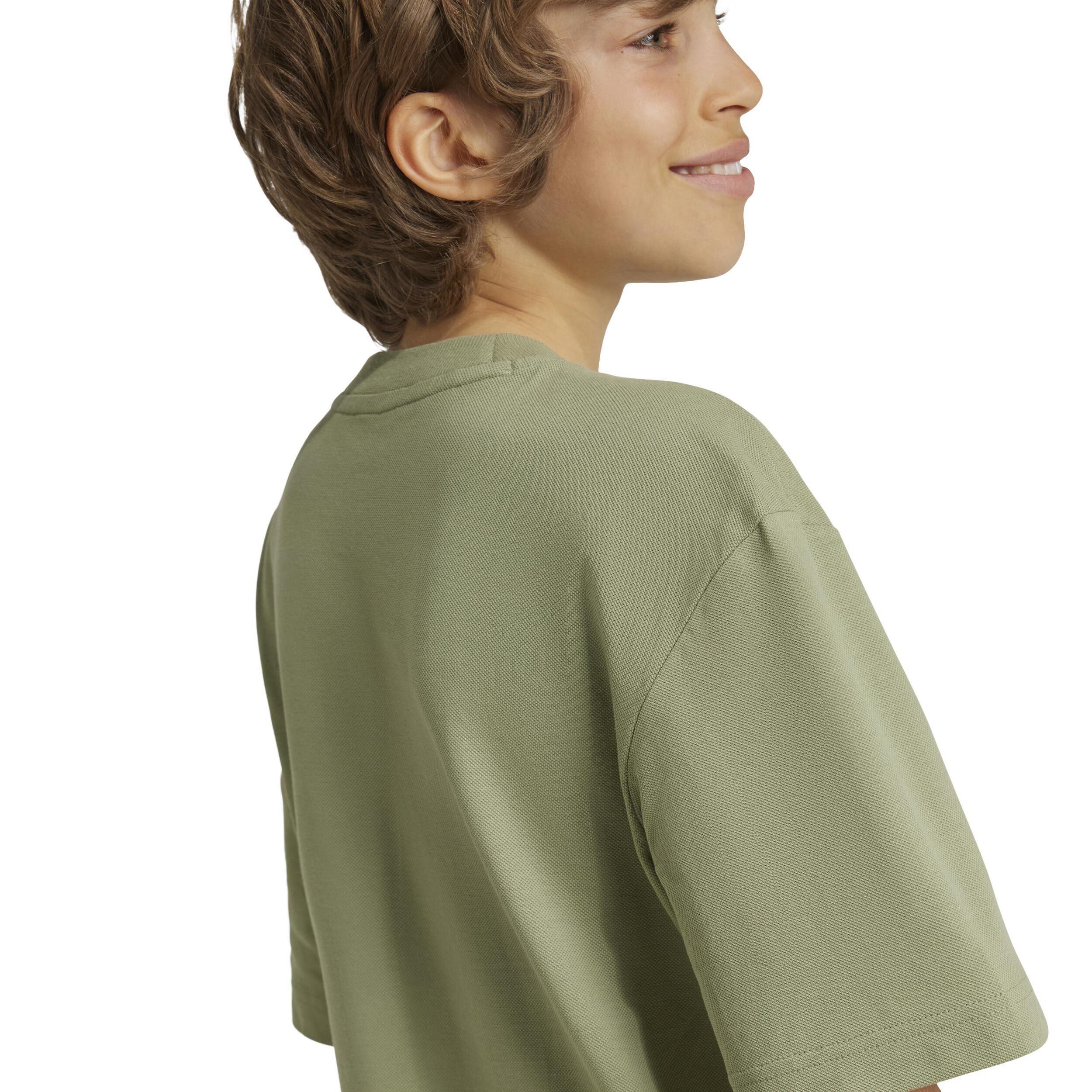 Future Icon Logo T-Shirt Kinder - Salbei, Schwarz